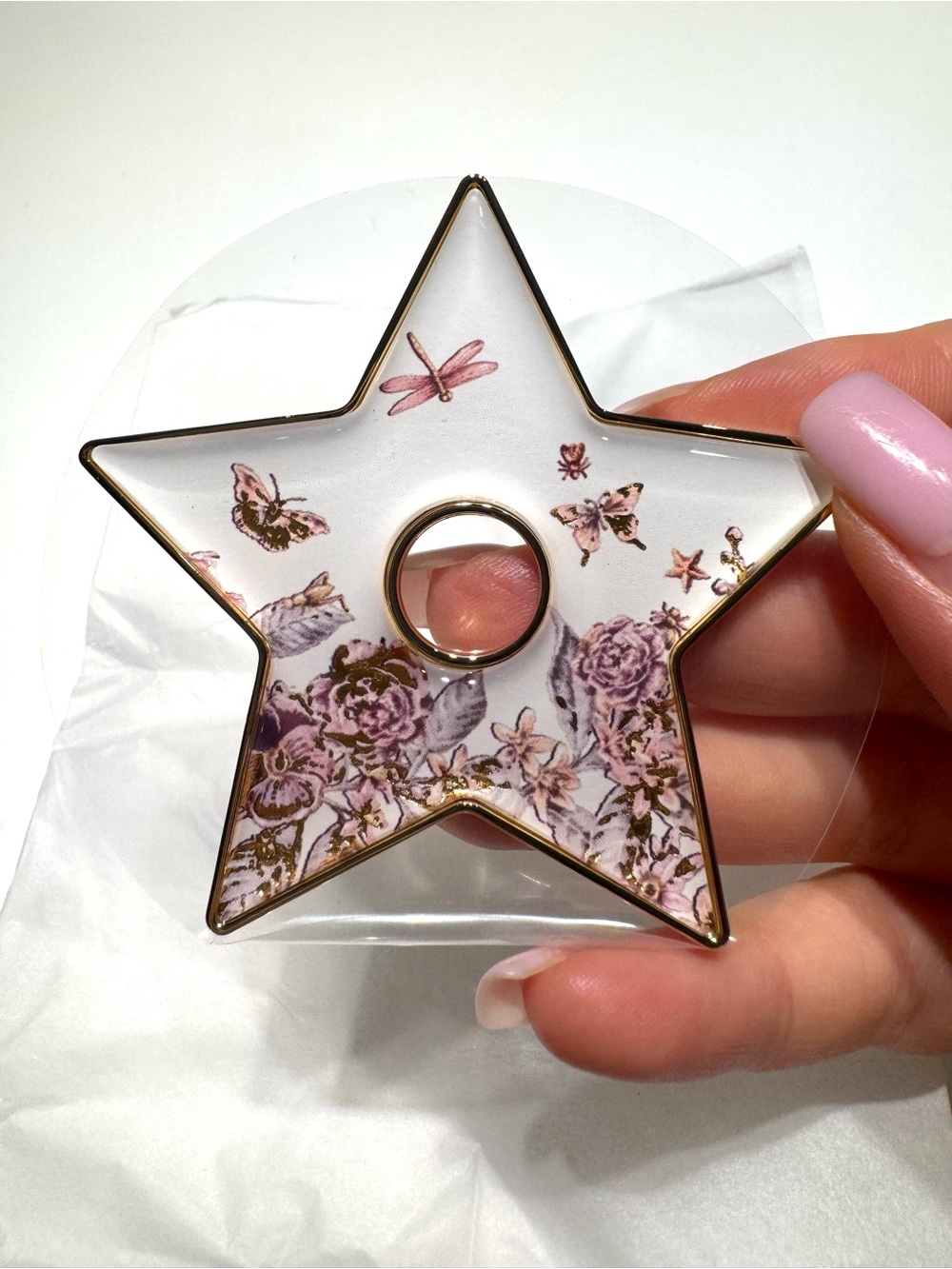 Dior Beauty Floral Gold Star Charm Limited Edition Gorgeous!